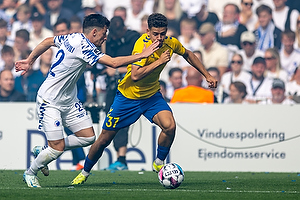 Clement Bischoff  (Br�ndby IF), Kevin Diks  (FC K�benhavn)