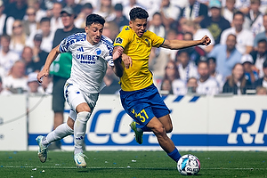 Clement Bischoff  (Br�ndby IF), Kevin Diks  (FC K�benhavn)