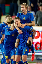 Mileta Rajovic, m�lscorer  (Br�ndby IF), Nicolai Vallys  (Br�ndby IF)