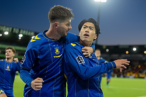 Yuito Suzuki, m�lscorer  (Br�ndby IF), Marko Divkovic  (Br�ndby IF)