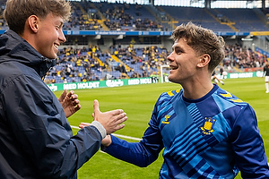 Oscar Schwartau (Brøndby IF), Mathias Kvistgaarden (Brøndby IF)