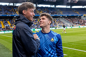 Oscar Schwartau (Brøndby IF), Mathias Kvistgaarden (Brøndby IF)