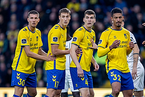Jordi Vanlerberghe (Brøndby IF), Mileta Rajovic (Brøndby IF), Jacob Rasmussen (Brøndby IF), Frederik Alves Ibsen (Brøndby IF)