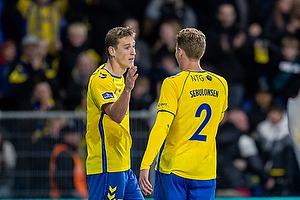 Mileta Rajovic, målscorer (Brøndby IF), Sebastian Sebulonsen (Brøndby IF)
