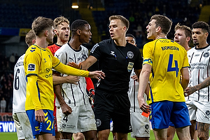 Jacob Karlsen, Dommer, Jacob Rasmussen, anfører (Brøndby IF)