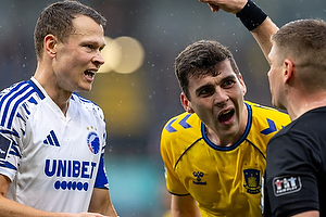 Viktor Claesson, anfører (FC København), Jacob Rasmussen (Brøndby IF)