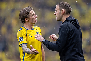 Daniel Wass (Brøndby IF), Frederik Birk, cheftræner (Brøndby IF)