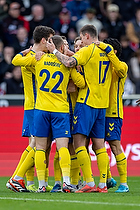 Mathias Kvistgaarden, m�lscorer  (Br�ndby IF), Mileta Rajovic  (Br�ndby IF), Yuito Suzuki  (Br�ndby IF), Jacob Rasmussen  (Br�ndby IF)