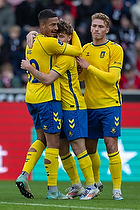 Frederik Alves Ibsen  (Br�ndby IF), Mathias Kvistgaarden, m�lscorer  (Br�ndby IF)