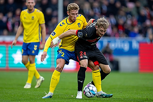Sebastian Sebulonsen  (Br�ndby IF), Oliver S�rensen  (FC Midtjylland)