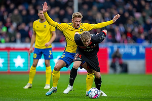 Sebastian Sebulonsen  (Br�ndby IF), Oliver S�rensen  (FC Midtjylland)