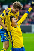 Yuito Suzuki, m�lscorer  (Br�ndby IF), Mathias Kvistgaarden  (Br�ndby IF)