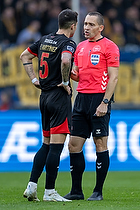 Emiliano Martinez  (FC Midtjylland), Mads-Kristoffer Kristoffersen, dommer
