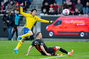 Yuito Suzuki  (Brndby IF), Joel Andersson  (FC Midtjylland)