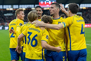 Jacob Rasmussen, anf�rer  (Br�ndby IF), Mathias Kvistgaarden, m�lscorer  (Br�ndby IF), Jordi Vanlerberghe  (Br�ndby IF)