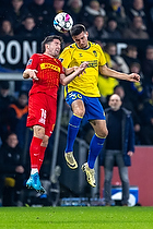 Jordi Vanlerberghe  (Br�ndby IF), Mark Brink  (FC Nordsj�lland)