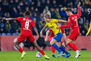 Daniel Wass  (Br�ndby IF), Marcus Ingvartsen  (FC Nordsj�lland)