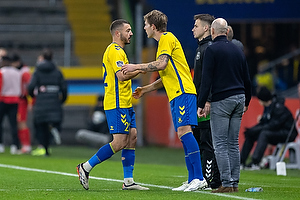Josip Radosevic  (Br�ndby IF), Nicolai Vallys  (Br�ndby IF)