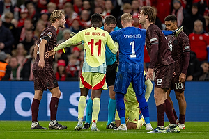 Joachim Andersen  (Danmark), Nico Williams  (Spanien), Kasper Schmeichel  (Danmark)