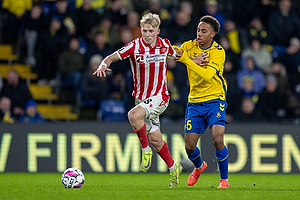 Noah Nartey  (Br�ndby IF), Melker Widell  (Aab)