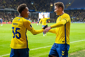 Noah Nartey  (Br�ndby IF), Sebastian Sebulonsen  (Br�ndby IF)