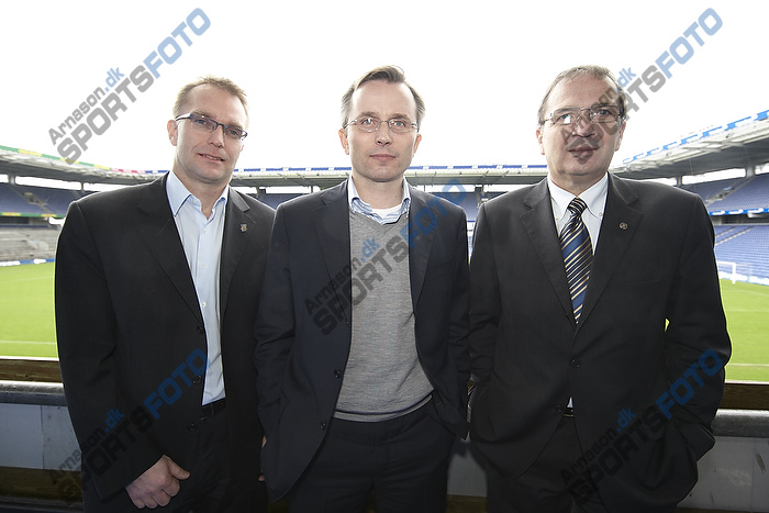 Ole Palm (Brndby IF), Hermann Haraldsson, adm. direktr (Brndby IF), Per Bjerregaard (Brndby IF)