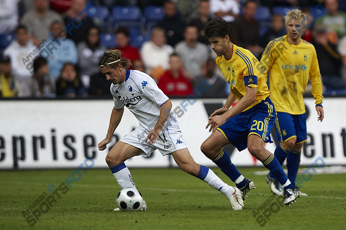 Cesar Santin (FC Kbenhavn), Stefan Gislason (Brndby IF)