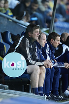 Kent Nielsen, cheftrner (Brndby IF), Kim Daugaard, assistenttrner (Brndby IF)