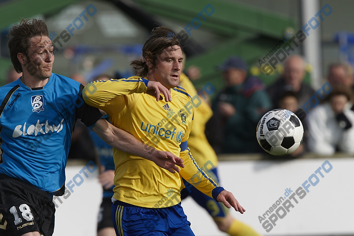 Peter Madsen, anfrer (Brndby IF), Malthe Guldager (Blokhus FC)