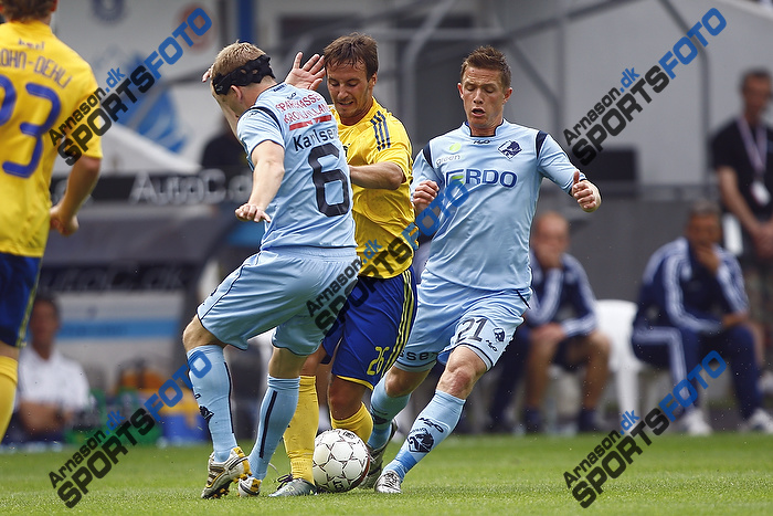 Mike Jensen (Brndby IF), Morten Karlsen (Randers FC), Alexander Fischer (Randers FC)