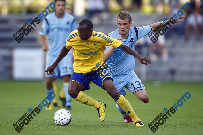 Ousman Jallow (Brndby IF), Mads Fenger (Randers FC)