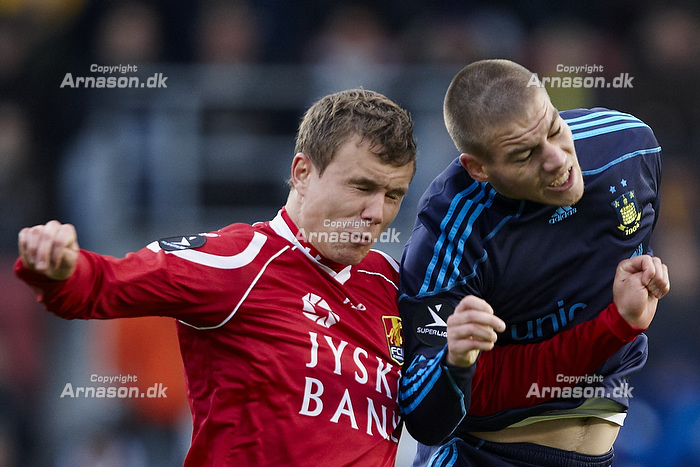 Martin Bernburg (Brndby IF), Andreas Bjelland (FC Nordsjlland)