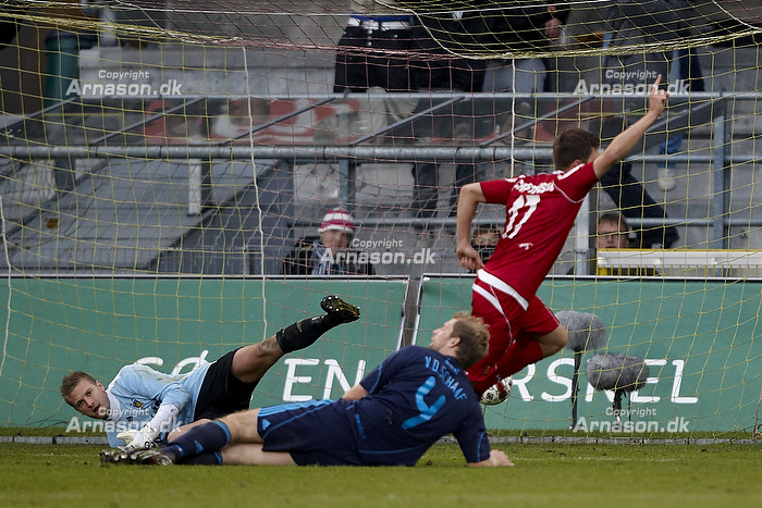 Remco van der Schaaf (Brndby IF), Michael Trnes (Brndby IF), Sren Christensen (FC Nordsjlland)