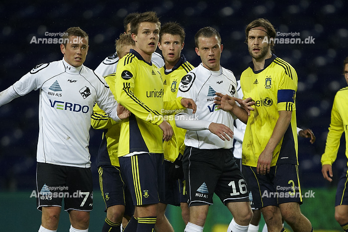 Ricki Olsen (Randers FC), Max von Schlebrgge (Brndby IF), Nicolaj Agger (Brndby IF), Clarence Goodson (Brndby IF), Daniel Stenderup (Brndby IF)