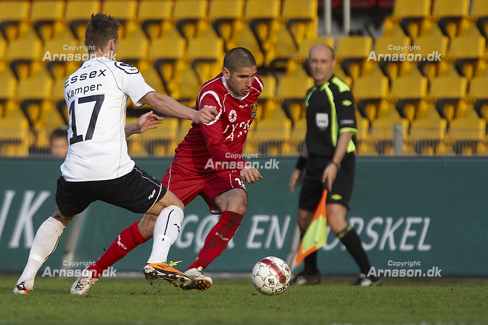 Rawez Lawan (FC Nordsjlland), Jonas Kamper (Randers FC)