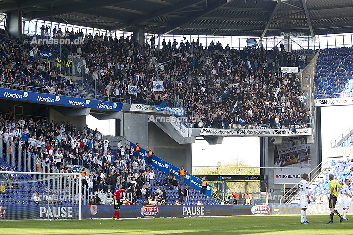 FCK fans i udebaneafsnittet p Brndby Stadion