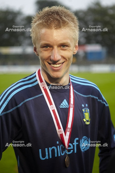 Daniel Wass (Brndby IF) med bronze medalje