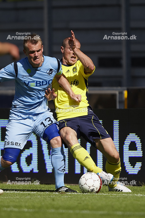 Mikkel Thygesen  (Brndby IF), Mads Fenger, anfrer (Randers FC)