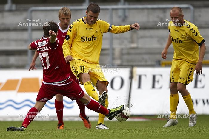 Sren Christensen (FC Nordsjlland), Niels Lodberg (AC Horsens), Anders Nhr (AC Horsens)
