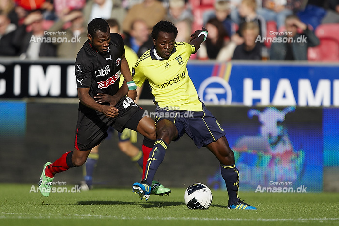 Oluwafemi Ajilore (Brndby IF), Sylvester Igboun (FC Midtjylland)
