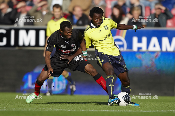 Oluwafemi Ajilore (Brndby IF), Sylvester Igboun (FC Midtjylland)
