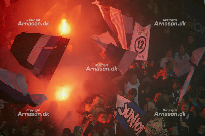 FCK-fans afbrnder romerlys