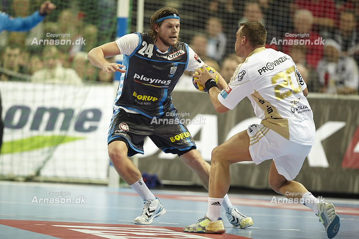 Mikkel Hansen (AG Kbenhavn), Christian Zeitz, forsvar (THW Kiel)