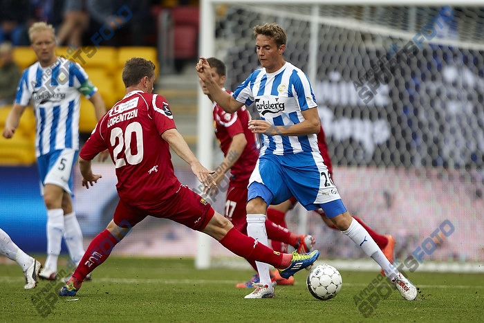 Kasper Lorentzen (FC Nordsjlland), Daniel Hegh (Ob)