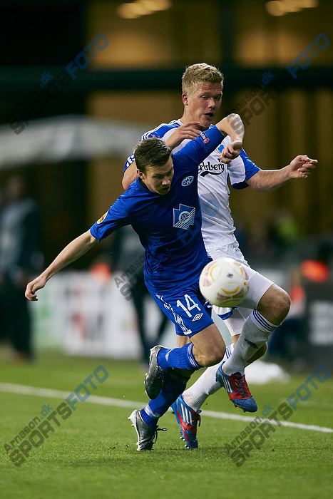 Martin Linnes (Molde FK), Andreas Cornelius (FC Kbenhavn)