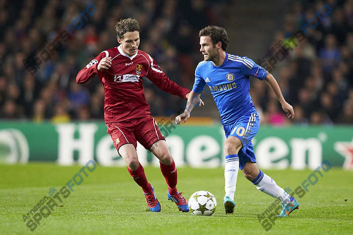 Morten Nordstrand (FC Nordsjlland), Juan Mata (Chelsea FC)