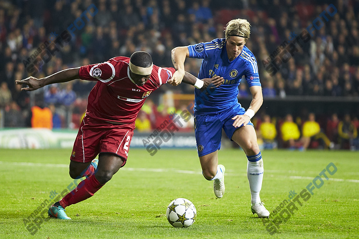 Jores Okore (FC Nordsjlland), Fernando Torres (Chelsea FC)