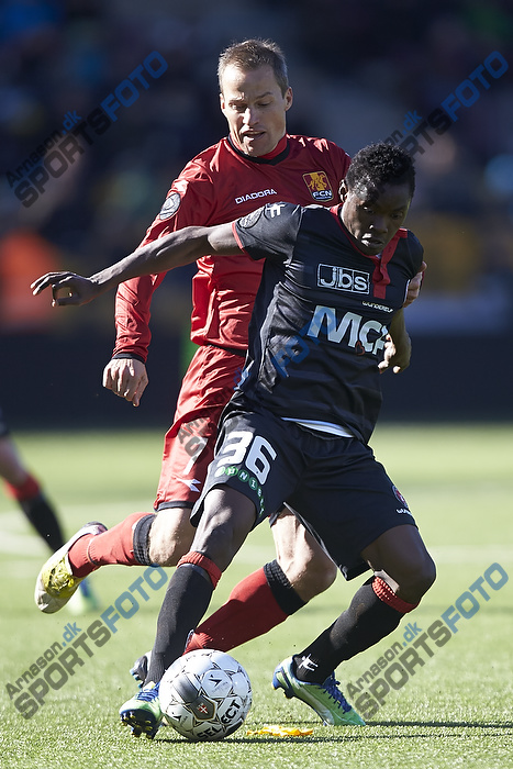 Rilwan Olanrewaju Hassan (FC Midtjylland), Nikolaj Stokholm, anfrer (FC Nordsjlland)