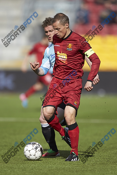 Nikolaj Stokholm, anfrer (FC Nordsjlland), Johan Absalonsen (SnderjyskE)