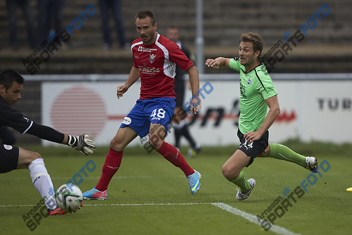 Morten Skoubo (Ob), Oliver Lund (FC Vestsjlland)